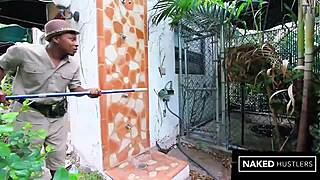 bbc rips caged kitty's clothes for hardcore doggystyle in her big juicy pussy