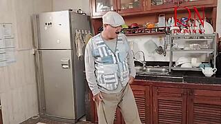 wake up honey, kitchen's a mess... wanna rip my clothes off now?