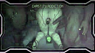 Whoa, sis-261 locks her shemale cock in chastity cage!