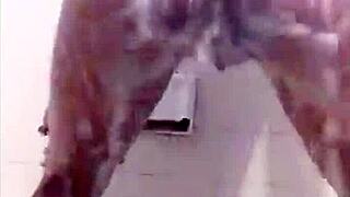blessing ochanya jonah sneaks quick office bathroom masturbation break at work