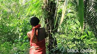 😲 farmers caught fucking in the bush with monster bbc petite ebony teen first time outdoor! 🔥