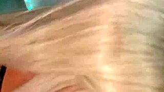 blonde halloween witch hypnotizes with deepthroat blowjob on big cock
