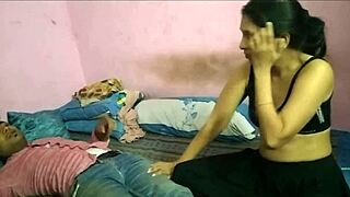 indian stud bangs horny kaamwali bhabhi maid while wife is out rough doggystyle creampie