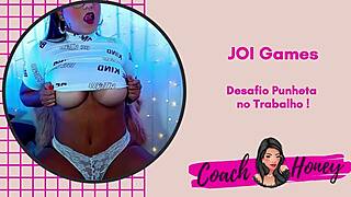 JERK YOUR COCK AT WORK WITH THIS INTENSE JOI PUNHETA CHALLENGE GAME!
