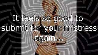 mistress lisa, obey my erotic conditioning commands now