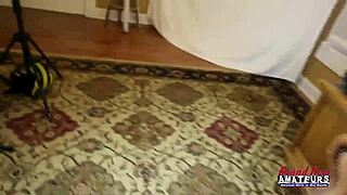 ikki's busty mature brunette gags on cock in deepthroat rimjob frenzy