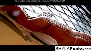 What If Shyla Stylez Touched Her Big Tits and Pussy Just For You?