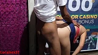 bengali bhabhi moans loud during intense doggystyle pounding on ranch webcam