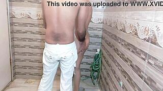 desi bhabhi showers seductively before getting pounded hard twice with hindi dirty talk