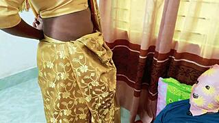 wanna see desi bhabhi in saree get fucked romantically by hubby in kitchen?