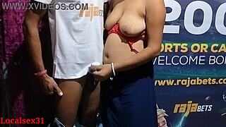 bengali bhabhi moans loud during intense doggystyle pounding on ranch webcam