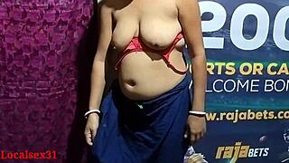 bengali bhabhi moans loud during intense doggystyle pounding on ranch webcam