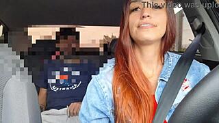 app driver catches guy jerking off and fucks him in the car