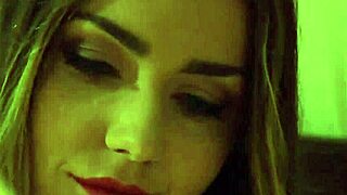 curvy big natural tits lesbian slave gets fingered licked to orgasm
