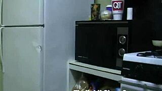 Ghetto hood cocoa kat GETS POUNDED in the trap by quickie mart worker.