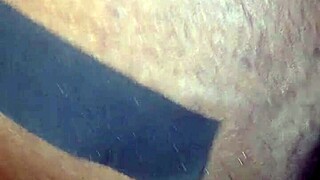 Angry Black Wife Rips Clothes and Strap-On Fucks Husband's Ass Hard on Tape