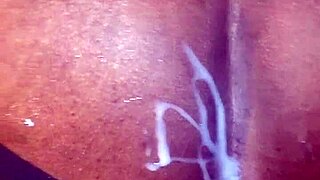 Angry Black Wife Rips Clothes and Strap-On Fucks Husband's Ass Hard on Tape