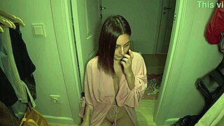 i filmed this japanese kitsune fox cosplay teen's big natural tits solo dildo toys full bts