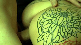 Teen Brunette's First Huge Cock Anal In Bedroom With Rough Face Fuck