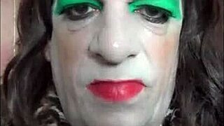 shy bisexual crossdresser in stockings craves real man's cock for humiliation play