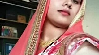 Devar and bhabhi whisper dirty Hindi talk in heated exchange