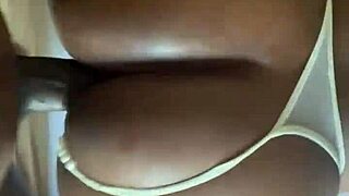 fucking my big booty black bitch's fat hairy pussy with monster cock hard!