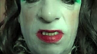 shy bisexual crossdresser in stockings craves real man's cock for humiliation play