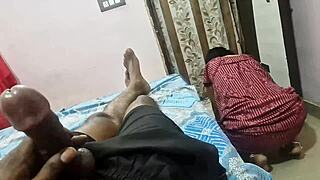 Pinki maid shows ass cleaning then takes hard doggy pounding