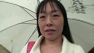 hey, that hot asian brunette fumiko manaka shows up at his place ready to fuck her wet pussy