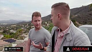 Devils Film Wife Swap Scheme Stars Horny Hottie Lexi Luna Swapping Pussies