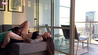 Big Ass Escort Worships Cock Before Sunset Creampie in Los Angeles