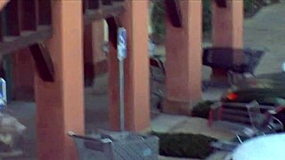 tristan kingsley bends for huge black cock gaping her milf hole