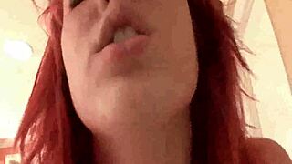 Boss dives tongue into hot maid's dripping pussy now