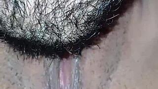babe moans as he sucks her big clit till squirting orgasm in passionate outdoor fuck