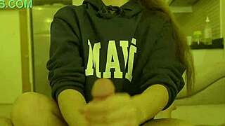 girl next door sneaks huge cock taste without clothes coming off—what happens next?