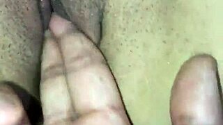 just one finger in my ass for my first solo anal fingering time