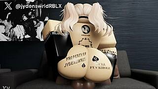 blonde babe in porn casting turns into my personal fleshlight for that bbc monster