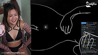 waves of lust hit as meru succubus fans watch exotiqfox masturbate live