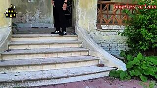 curvy latina bride halloween cosplay rough creampie outdoor