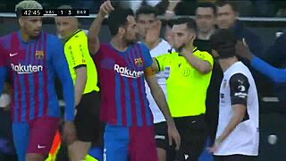 VALENCIA CF FALLS 2-4 TO DOMINANT FC BARCELONA IN THRILLING SPANISH CLASH