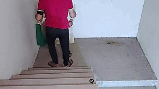 secret stair fuck with sister in law leaves us both moaning wet and desperate for more