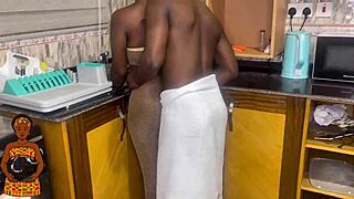 pregnant black teen's kitchen craving