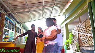 Indian couple swaps partners at Holi party for dirty hot sex talk and fucking
