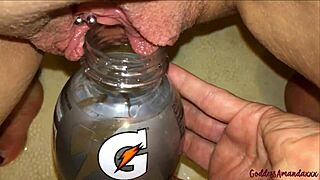girlfriend pees right into boyfriend's open mouth compilation