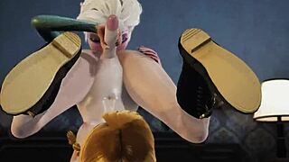 futa disney princesses take massive cumshots and creampies in hot compilation