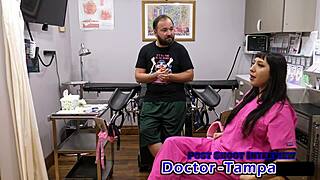 hey selena relax in dr tampa's gyno exam with fingering and gaping 😏💦
