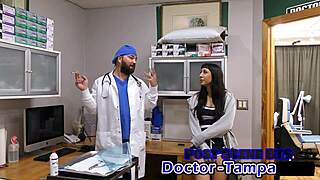 hey selena relax in dr tampa's gyno exam with fingering and gaping 😏💦