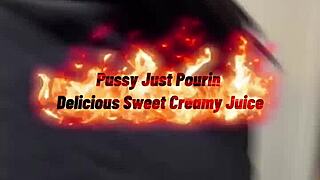 Babydollxxx chills with King Chi Ki then gets creamy pussy ripped clothes sleepy orgasm—what a nasty kollab!