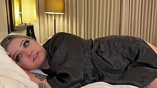 Sharing a hotel bed with thick stepsis on vacation, wanna join the creampie fun?