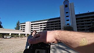 TIKTOK PICKUP NALA NOVA BIG JUICY ASS POUNDED BY WORLD'S BIGGEST COCK OUTDOOR CUM COVERED